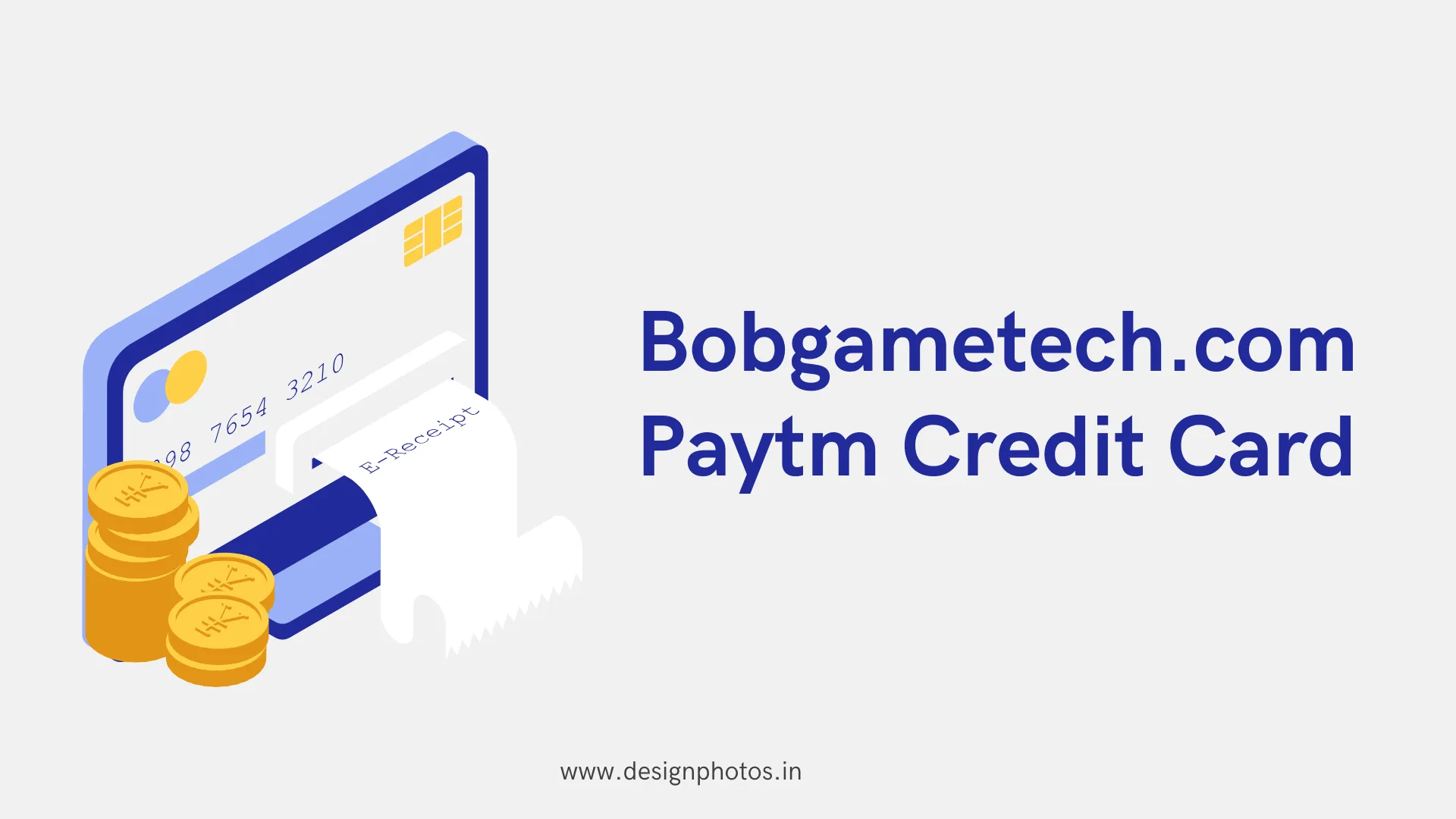 Bobgametech.com Paytm Credit Card