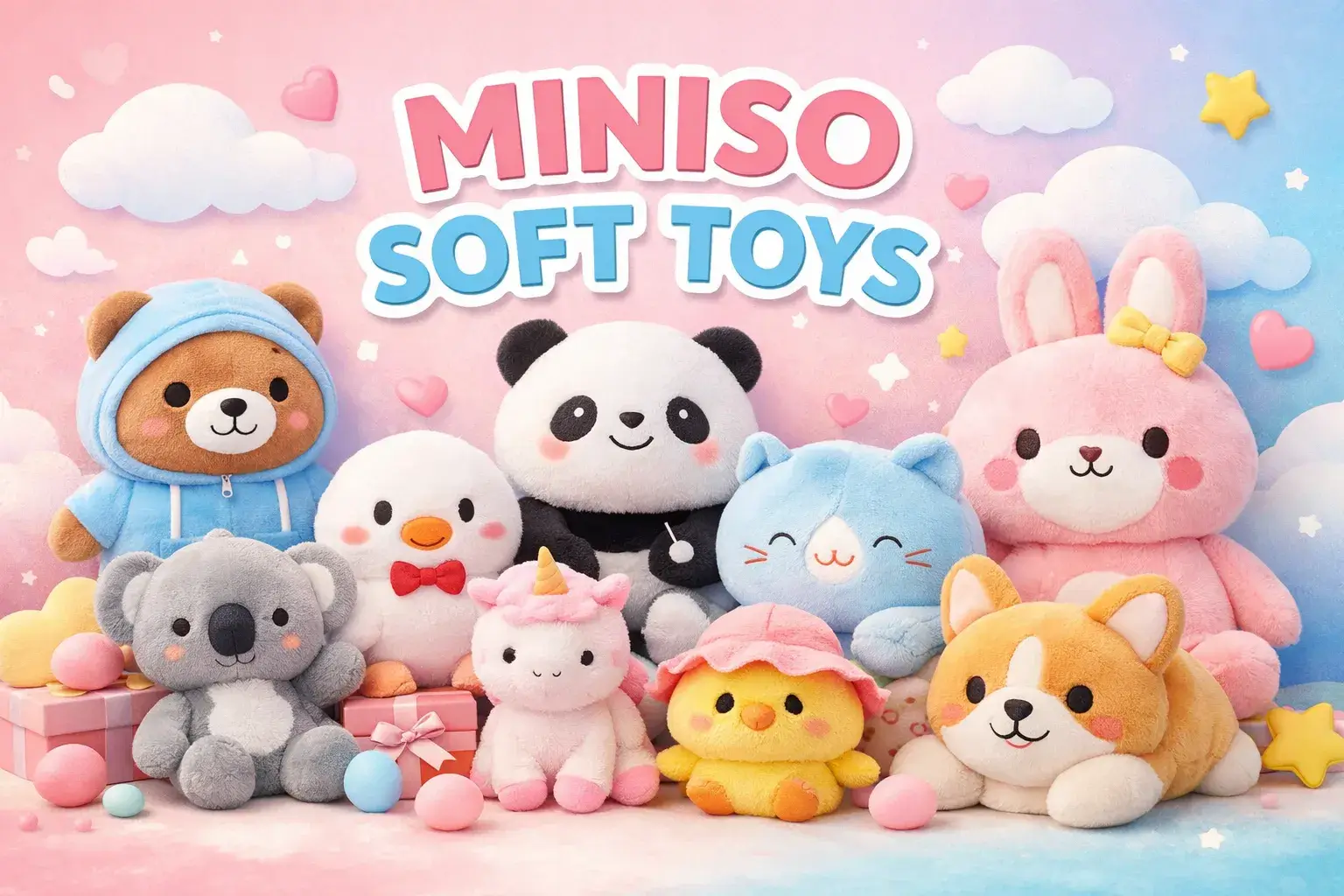 Miniso Soft Toys