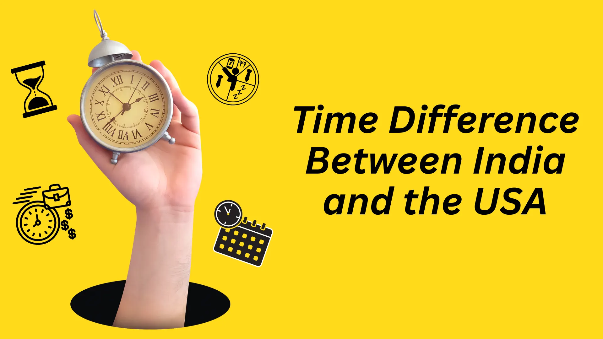 Time Difference Between India and the USA