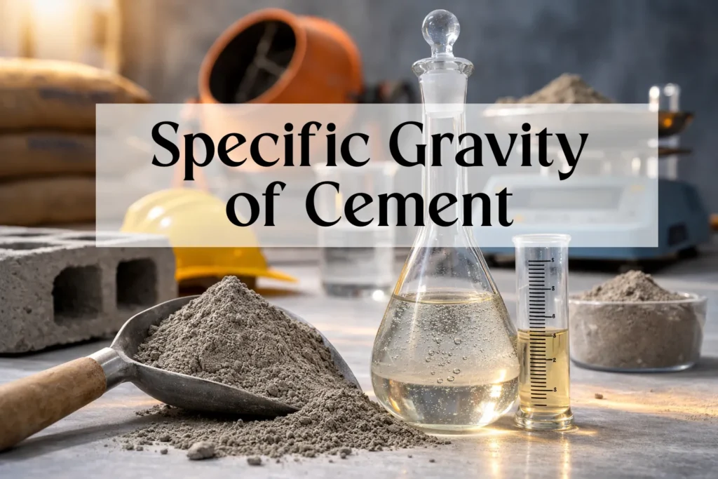 Specific Gravity of Cement